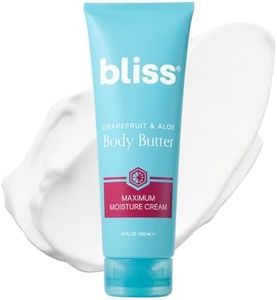 Bliss Body Butter - Grapefruit and Aloe - Maximum Moisture Cream - 6.7 Fl Oz - Body Lotion for Dry Skin - Long-Lasting Moisturizer for Women & Men - Vegan and Cruelty-Free