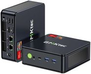 GMKtec AMD Ryzen 7 Mini PC W-11 Pro 7730U(Schlagen Sie Ryzen 7 5825U) (8 C/16 T4,50 GHz), M5 Ultra Dual LAN 2.5G Mini Computer, 16GB DDR4 RAM+512GB PCIe-SSD, WiFi 6, USB 3.2, USB-C, BT 5.2, DP, HDMI