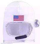 WIDMANN - Childs white Astronaut helmet. Perfect for world book day, halloween, carnival or birthday party.