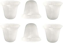 Giluta 6 Pack Bell Shaped Glass Sha