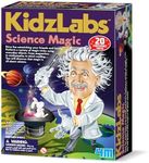 4M KidzLabs, Science Magic, 20 Magic Tricks, Uses Household Items, Learn STEM Principles, Stimulates Mental Development