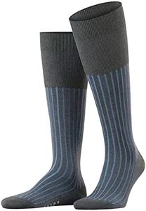 Falke, Mens, Shadow Knee Length, Anthracite Melange, 6.5-7.5