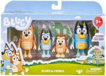 Bluey Family 4 Pack Figurines Preschool