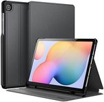 JETech Case for Samsung Galaxy Tab S6 Lite 10.4-Inch 2024/2022/2020 with S Pen Holder, Slim Folio Stand Protective Tablet Cover, Multi-Angle Viewing (Black)