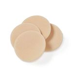 Manicare Pack Of 4 Cosmetic Compact Puffs, Latex Free, Washable, Re-usable, Perfect For Pressed Powder, Round Beauty Face Blender, Easy To Use For Flawless Makeup Application, Setting And Sculpting