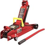 Torin 2.5 Ton (5,000 lb) Low Profile Hydraulic Trolley Jack, Red, TORT825051R