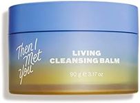 Then I Met You Living Cleansing Balm, Oil Cleanser for Face & Makeup Remover with Grape Seed, Olive & Seaberry Oil, Vegan & Clean Skincare, 3.17 oz