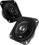 JBL Stage1 41F 2-Way Car Speaker Set by Harman Kardon - 125 Watt Car Boxes 25 Watt RMS - 2 Piece Car HiFi Box Large 10 cm / 100 mm / 4 Inches Black