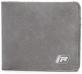 TVS Ronin Leather Wallet Grey