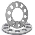 8mm Thickness Universal Wheel Spacers for 5x100mm, 5x105mm, 5x108mm (5x4.25), 5x110mm, 5x112mm, 5x114.30mm (5x4.50), 5x115mm, 5x120.65mm (5x4.75), 5x120mm