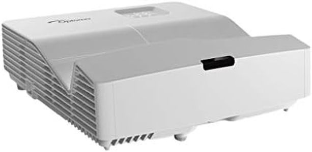 Optoma HD31UST Vidéoprojecteur DLP de salon FullHD Ultra courte focale très lumineux, 2 HDMI 1.4, pour la télévision et le Home Cinéma