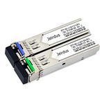 for Cisco 1Pair 3KM GLC-BX-U and GLC-BX-D 1.25G BIDI WDM SFP Module Transceiver Simplex LC 1310/1550 nm