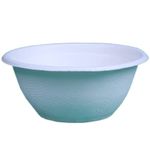 Farm & Farmers Natural Biodegradable Safe & Hygiene Disposable Round Bowl - 250 mL (Pack of 50 Bowls)