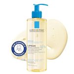 La Roche-Posay Cleansing Body Oil with Shea Butter, Lipikar AP+ Anti-Itch Fragrance-Free Shower Cleansing Oil for Very Dry, Sensitive & Eczema Prone Skin, Provides 24H Hydration, 400mL