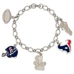 Wincraft NFL Houston Texans 45798071 Bracelet with Charms Clamshell