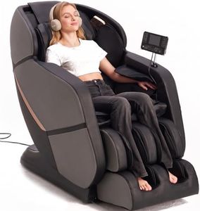 2026 Full Body Massage Chair, Free Dust Cover Included, German Crafted Dual-Core S-L Track Shiatsu Massage Mechanism, 3D Zero Gravity, Heat Therapy, 10 Massage Modes, Tool-Free Installation