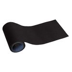 Johnson & Smith Iron Roll - 4" Width x 60" Length Iron On for Clothing, Jeans Repair - Adhesive Fabric Patches - Easy to Use, Fast Result, No Sewing Needed - Black