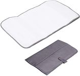 Lekebaby Foldable Travel Changing Mat Portable Baby Change Mat, Grey