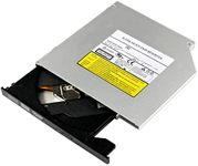 Wefly Internal 12.7mm Slim SATA 8X DVDRW CD DVD RW ROM Burner Writer Laptop PC Mac Tray Loading Optical Drive Device for Asus Acer HP Dell Lenovo Samsung Sony