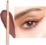 OULAC Matte Brown Eye Liner Pencils Waterproof, Smudge-proof Retractable Eyeliner Lasts 24H +, Highly Pigmented and Smooth, Long-lasting Formula, Vegan (06) Body Talk