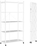 Lifetime Home 5-Tier Foldable Stora