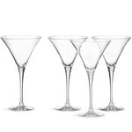 Lenox Tuscany Classics 4-piece Martini Glass Set, 3.35 LB, Clear