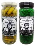 Sport Peppers And Chicago Sweet Relish Combo Pack For Chicago Dogs