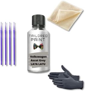 For Volkswagen T-Cross 2018-Present Touch Up Paint Repair Kit Scratch Stone Chip Fix Ascot Grey LA7U Touch Up Paint Pen