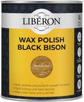 Libéron Wax Polish Black Bison Paste Medium Oak 1L