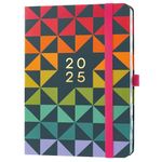 Boxclever Press Perfect Year 2025 Diary A5 Page a Day. Daily Planner runs Jan - Dec'25. A5 Diary 2025 Day per Page with Checklists, Note Pages & More. 2025 Planner Diary for Busy Schedules.