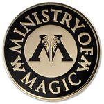 Ata-Boy Harry Potter Ministry of Magic 1/2" Full Color Enamel Pin