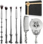 Wizard Wand Makeup Brushes, WeChip Make Up Brush Set for Women Girls, Birthday Gi-fts for Kids