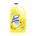 Lysol All Purpose Cleaner, Power & Fresh Multi-Surface Cleaner, Lemon, Kills germs even when diluted, 4.26L