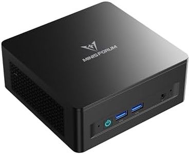 MINISFORUM DeskMini UM690L Slim Mini PC AMD Ryzen 9 6900HX Small PC, 16GB LPDDR5 RAM+1TB PCIe4.0 SSD, HDMI/DP/USB4 Outputs, 2.5G LAN, WiFi 6E, 4xUSB Port AMD Radeon 680M Graphics Small Form Factor