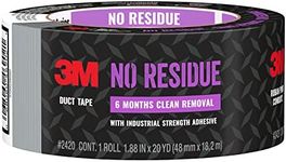 3M No Residue Duct Tape 2420, 1.88 in x 20 yd (48 mm x 18.2 m)
