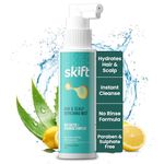 Skift Hair & Scalp Refreshing Mist (100Ml), Hair Perfume, For Dry & Frizzy Hair, Instant Cleanser, Uv & Heat Styling Protection, Post Workout Sweaty Head, Rice Water, All Hair Types, Men & Women