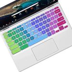 Keyboard Cover for Acer Chromebook Spin 13 713 CP713 |Acer Chromebook C738T C771 C732 C735 |Chromebook Spin 11 311 511 11.6" |Chromebook Spin 512 12?|Chromebook Spin 15 15.6" -Rainbow