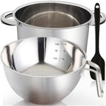 Marsheepy Double Boiler Pot Set, 25