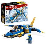 LEGO NINJAGO Jay’s Lightning Jet EVO, Upgradable Toy Plane, Ninja Airplane Building Set, Collectible Birthday Gift Idea for Kids, Boys and Girls Age 7 Plus 71784