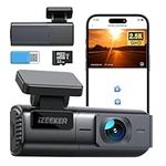 iZEEKER 2.5K Dash Cam WiFi Dash Camera for Cars, Mini Car Camera 1440P Front Dashcams with App, Free 32GB Card, Night Vision, WDR, G-Sensor, Loop Recording, 24H Parking Mode Supports