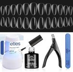 Beetles Gel Nail Kit Short Almond, 