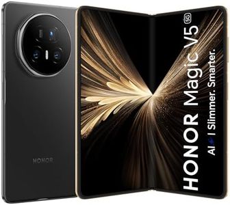 HONOR Magic V5 5G AI telefono pieghevole, senza SIM, schermo pieghevole da 8,8 mm, batteria da 5690 mAh per tutto il giorno, 16 GB+512 GB, piattaforma mobile Snapdragon 8 Elite, display Eye Comfort