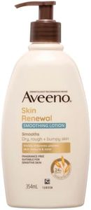 Aveeno Skin Renewal Smoothing Fragrance Free Body Lotion 24-Hour Hydration Dry Rough Bumpy Sensitive Skin Natural PHA 354mL