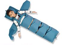 Keller ADAPT Sensory Therapy Wrap For Kids With Autism, ADHD, Sensory Processing Disorder,Deep Pressure Aid, Occupational Therapy Equipment. (8-10 years old, 65x15x2 inches, Alice Blue)