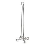 InterDesign Axis Free Standing Toilet Paper Holder for Bathroom, Chrome