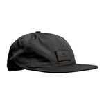 Tillak COHO Six Panel Hat, Kodra Nylon 6 Panel Cap with Snap Closure, Black, One Size