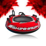 Skinhawk Professional Snow Tube Diameter 80 cm Red Sledge Bob Toboggan Tyres Snow Tyres Sliding Tyres