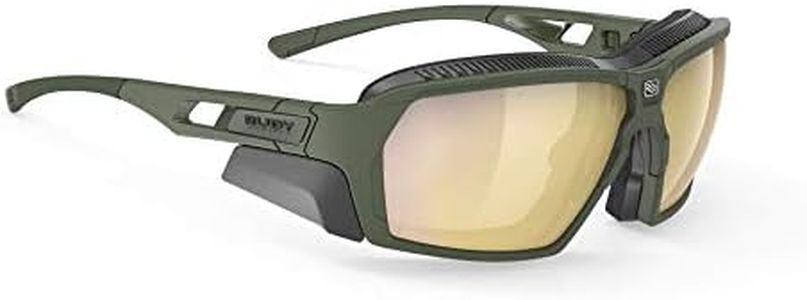 Rudy Project Agent Q Outdoor Glasses Olive Black Matt/Gloss/Multilaser Gold