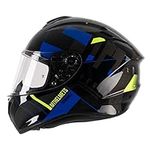 MT Helmets Targo Full Face Motorcycle Helmet - Veneris A1 Gloss Blue - L