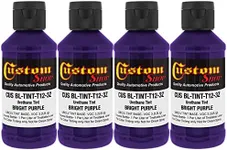 Custom Coat 3 Ounce (Bright Purple Color) Urethane Tint Concentrate for Tinting Truck Bed Liner Coatings (Pack of 4) - Proportioned for Use in Most Tintable Bedliner and Epoxy Resins